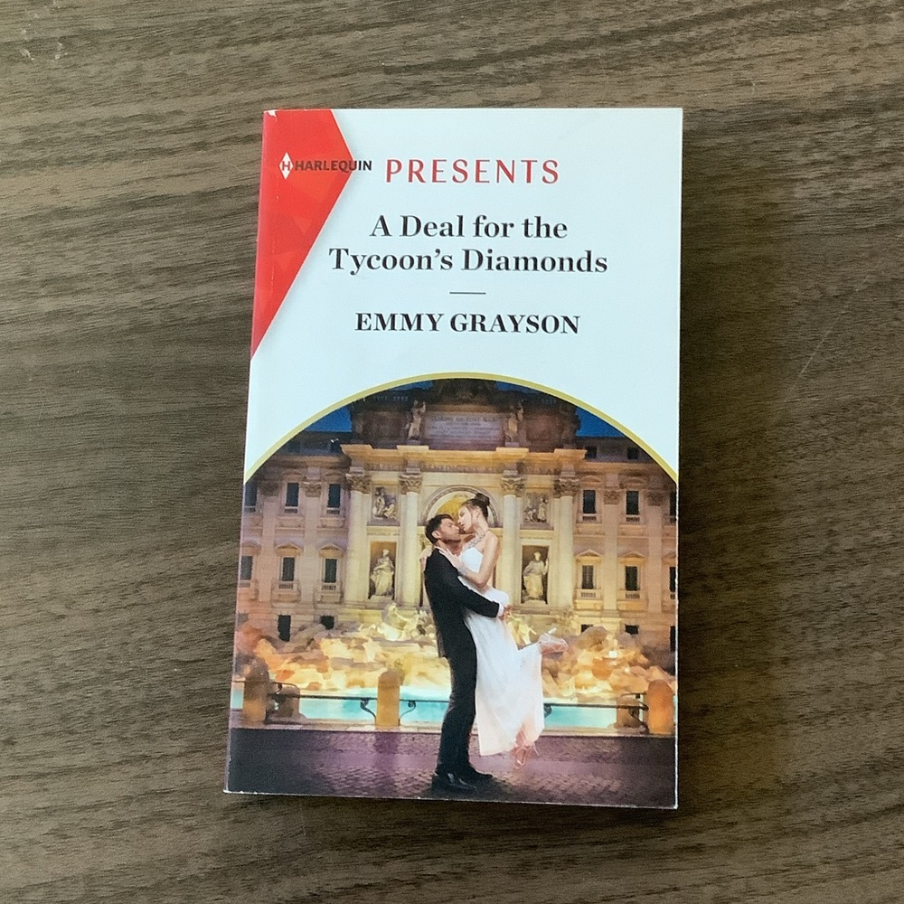 Harlequin Presents Romance Paperback - White & Red Cover